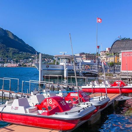 ルガーノPiccola Grecia 8アパートメント エクステリア 写真